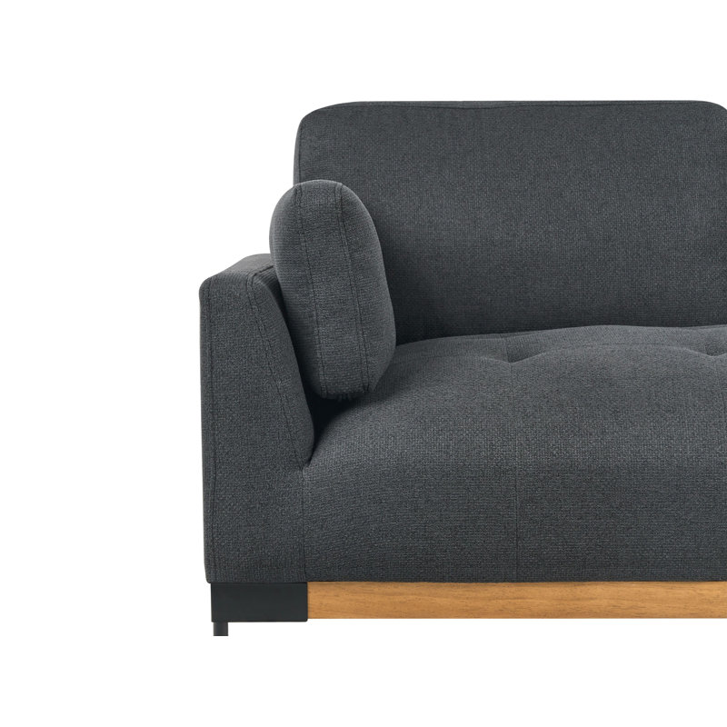 Syesha 2 Seater Sofa, Black