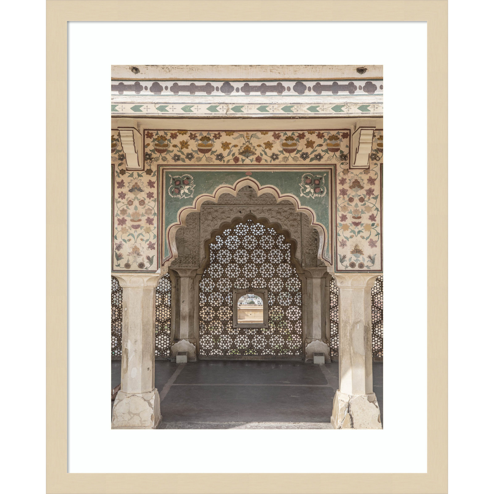 Daisey "Desert Palace" Print, Brown, 21" H x 17" W