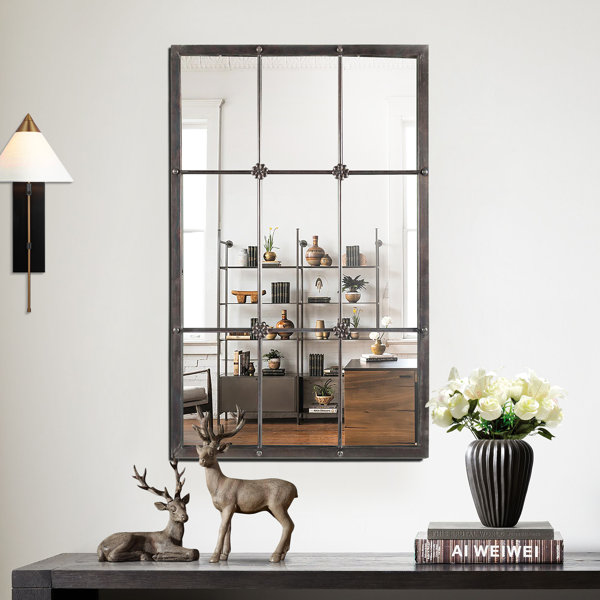 Window Wall Mirrors | Window Mirror Decor & Window Style Mirror
