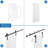 36*84 Barn Door With Hardware Kits and White Water-proof PVC Surface
