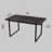 1 Piece Rectangular Dining Table Without Chair-1755381741
