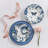 Marchesa Monarcha 4-Piece Dinner Plate Set Porcelain