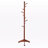 Lily Freestanding Coat Rack in Walnut Solid Wood, 70.03" H X 21.46'' W X 18.9'' D