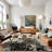 Galaxy Series Abrstract Black/Gray/Ivory/Beige Area Rug-173627220-170481947