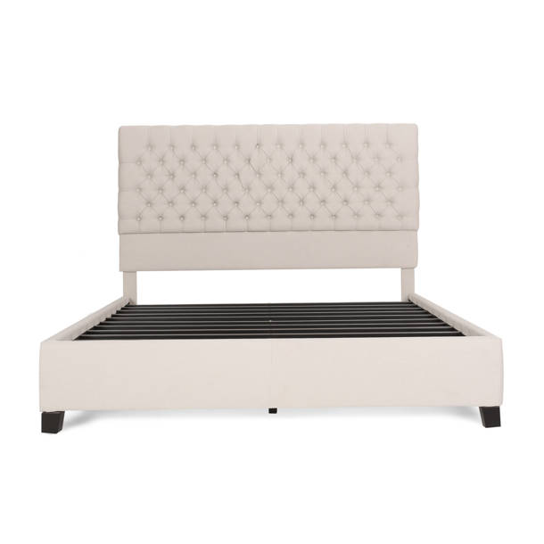 Lark Manor Hattaway Button Tufted Square Cocktail Ottoman & Reviews ...