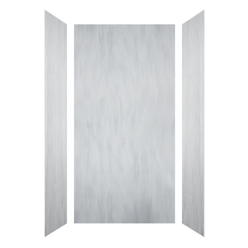 LWK483696-190 Ensemble de fixation murale Lusso 3 pièces, 122 cm x 91 cm x 244 cm, Bellanca, 48 po x 36 po x 96 po, Bellanca