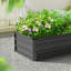 Rectangular Galvanized Raised Garden Bed Planter Box