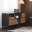 Vitrine multifonctionnelle en bois massif-126349281