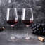 Verres à vin entièrement trempés, ensemble de verres à vin résistant aux chocs pour le vin rouge ou blanc, verres à pied lavables au lave-vaisselle pour les restaurants, les bars et la maison