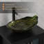 21.7" Stained Glass Bathroom Vessel Sink VS109GN