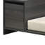 Lit pour animaux de compagnie moderne confortable avec coussin et compartiment de rangement latéral Enrica