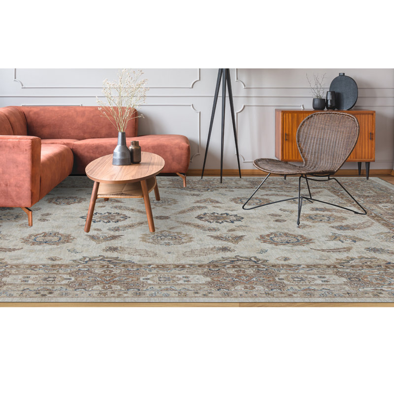 Sultanabad Hand Woven Wool Oriental Area Rug