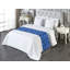 Chemin de lit Ambesonne Mandala bleu Composition florale bleu ciel bleu violet-106928768