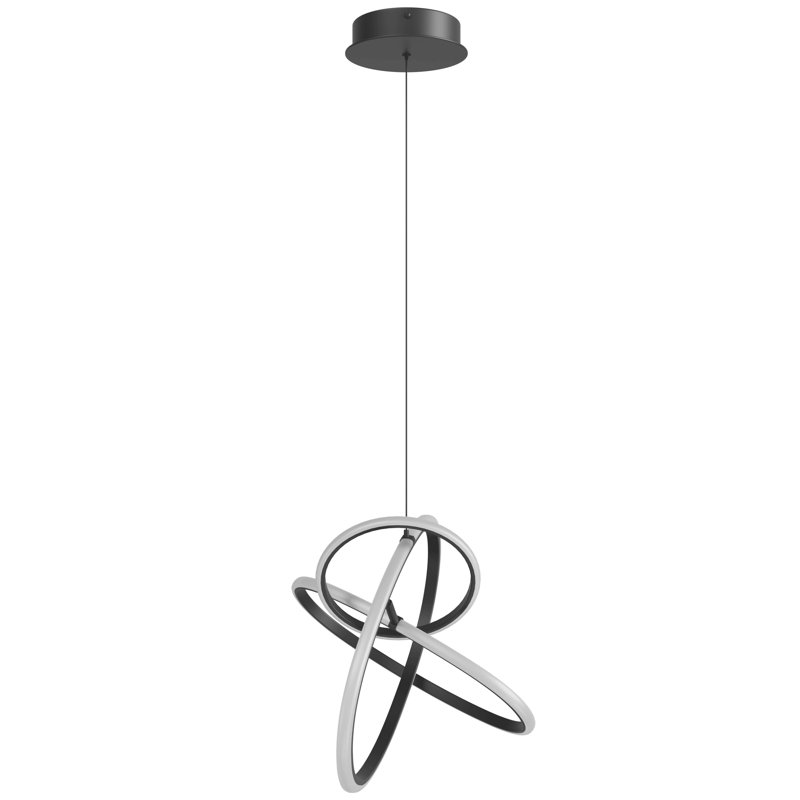 Gro 1 - Light LED Pendant, Black