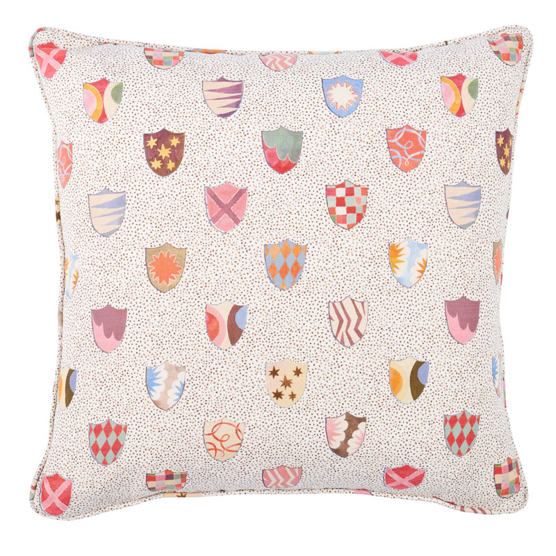 Coussin héraldique Schocalacher x Happy Menocal