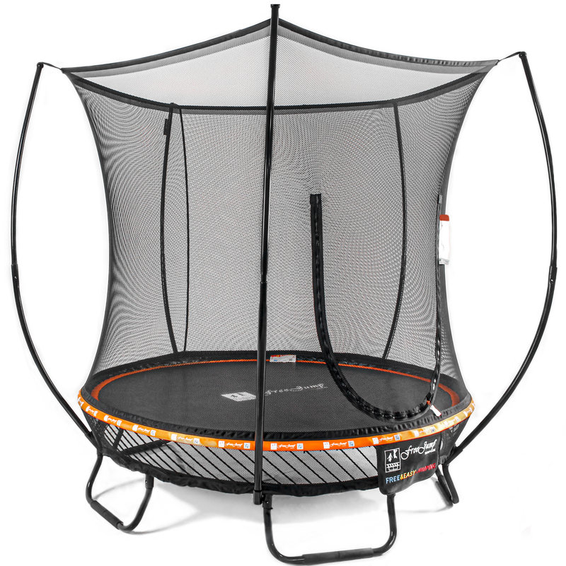 Mini trampoline de jardin rond 6 pi avec enceinte de sécurité Springless