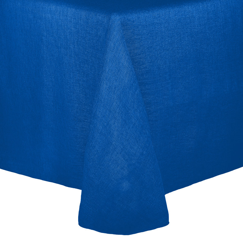 Ultimate Textile Square Tablecloth, 108" x 108", 2, Royal