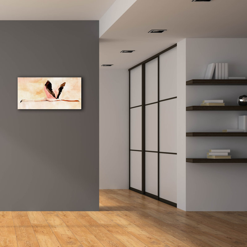 Toile épique Graffiti «Touching Down 1» par Annie Warren, 40 po x 20 po, H 20 po x l 40 po
