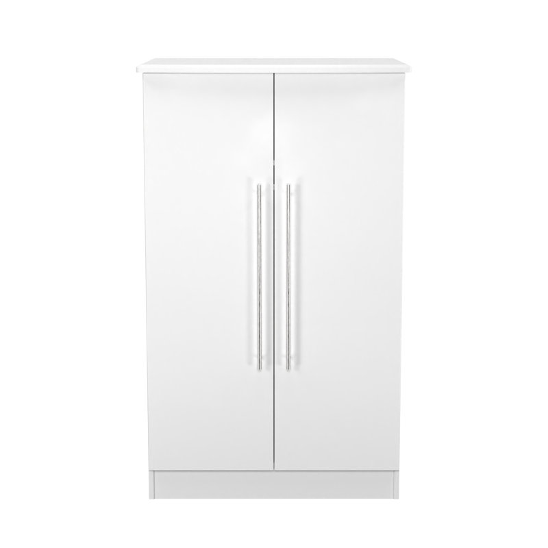 Taevyn Manufactured Wood Wardrobe, White