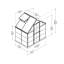 Palram - Ensemble de serre à cadre en aluminium en polycarbonate de style passe-partout hybride l 6 pi x P 4 po Canopia - vert-53854492-120147057