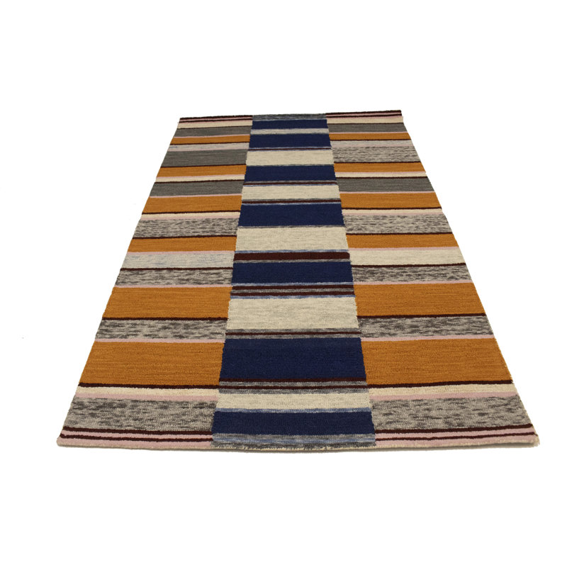 Performance Wool Striped Indoor Rug