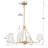 Kinston 4 - Light Dimmable Classic / Traditional Chandelier-2124635920-2086082362