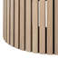 Giancarlo Round Solid Wood Base Dining Table