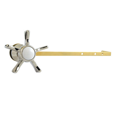 Levier de réservoir de toilette universel à fixation avant ou latérale Kingston Brass Hamilton
