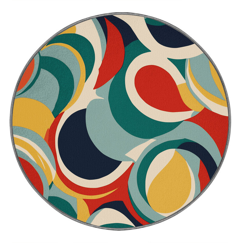 Breezy Charm Rug, Round 3'