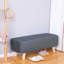 Artis 81cm Wide Rectangle Solid Colour Footstool Ottoman-42655610
