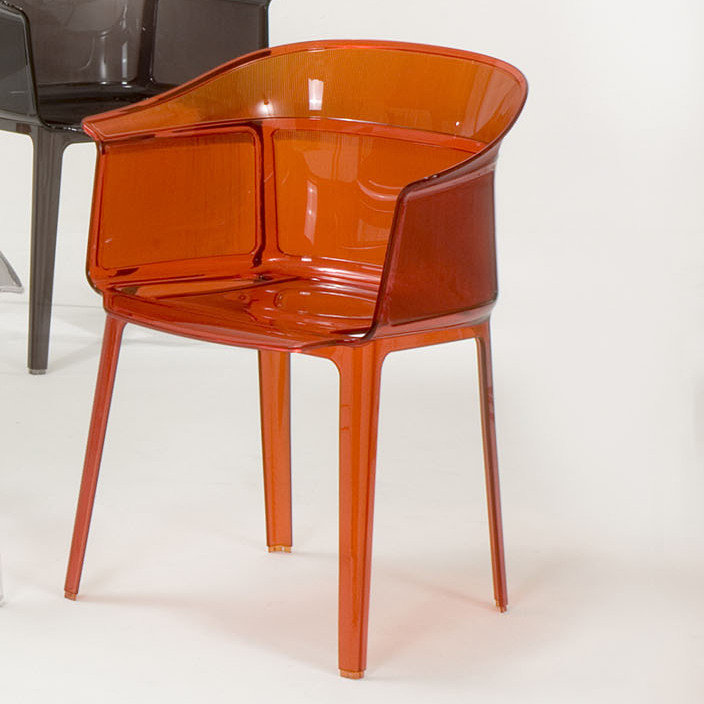 Papyrus Arm Chair, Orange Red
