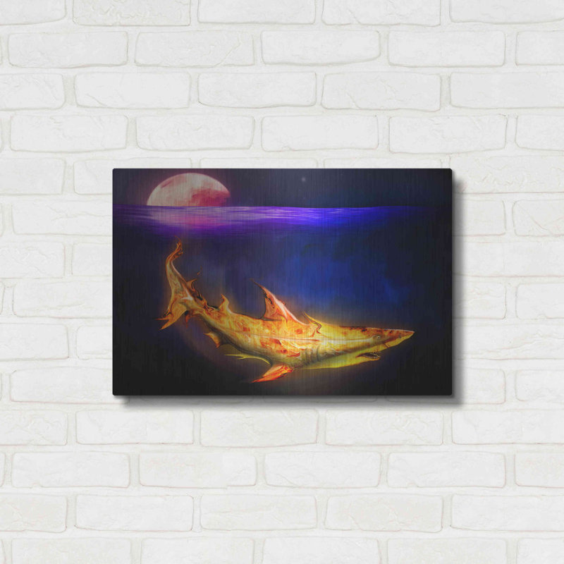 «Mako Shark» par Michael Stewart, H 16 po x l 24 po