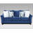Fabric Pillowback 3-Piece Sofa Set