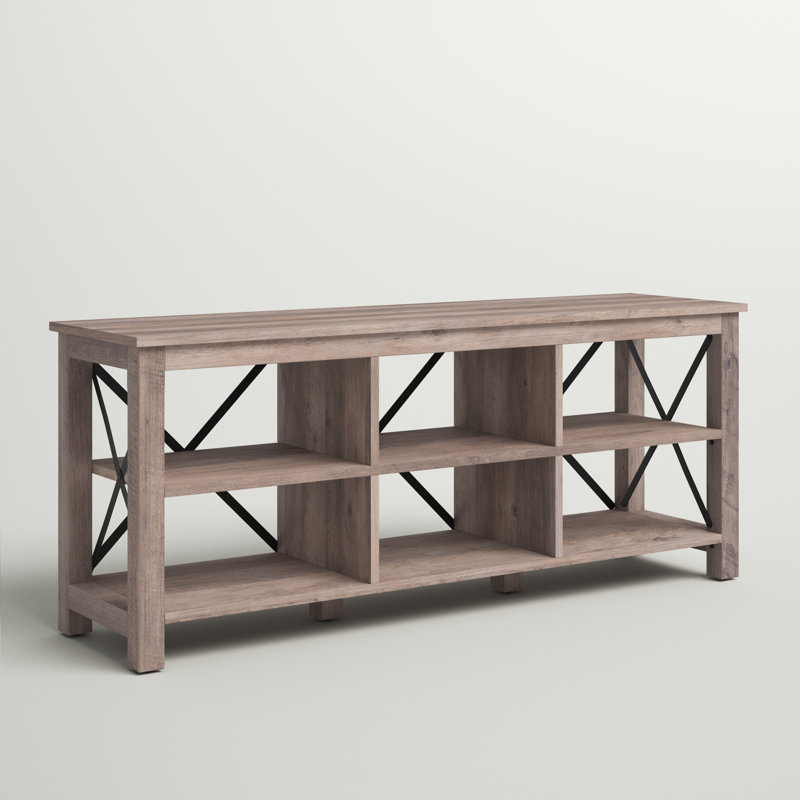 Sawyer TV Stand for TVs up to 65", Gray Oak