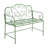 Sunnydaze Outdoor Garden Bench-Green