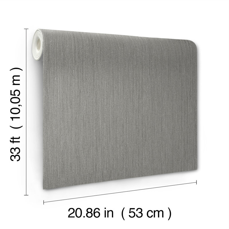 Papier peint texturé Midolin Stal, Gris foncé