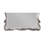 Ariadne Antique Platinum Finish Mirror