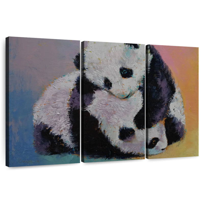 Brampt Baby Panda Rumble, 36" H x 57" W