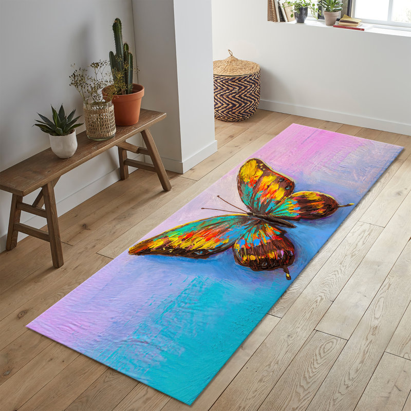 Large Soft Pile Rug with Overlapping Geometric Circles in Neutral Tones for Contemporary Living Room Decor