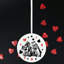 Executioner Alice In Wonderland Circle Shaped Ceramic Ornament Bauble