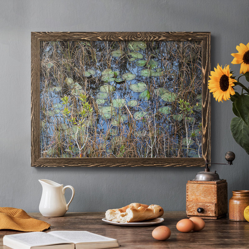The Marsh, reproduction d'art sur toile, Noyer, H 18 po x l 26 po x P 1,5 po