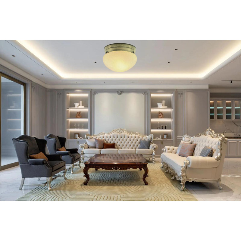 Glass Flush Mount