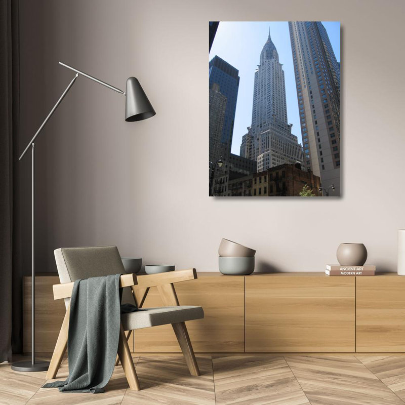 New York City Chrysler Building, H 24 po x l 18 po