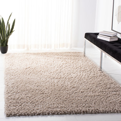 Iolo Solid Colour Shag Area Rug