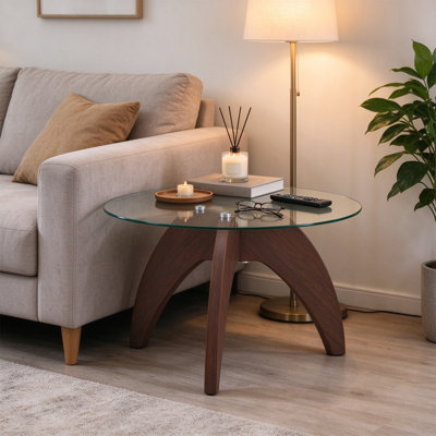 Table basse 27,5 po Mid-Century