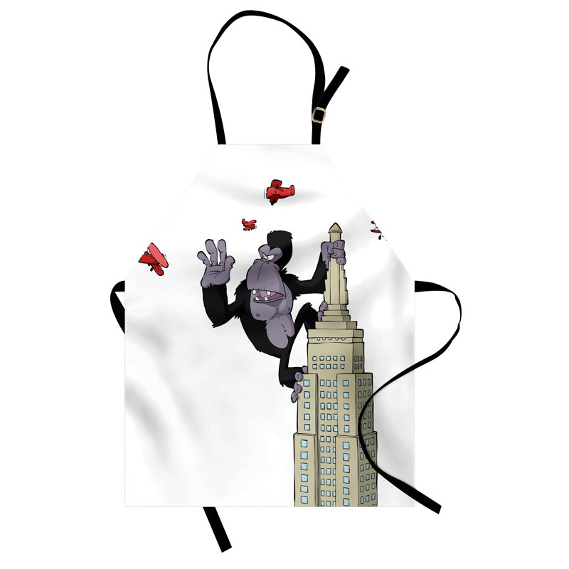 No Pattern Bib Apron