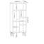 Bibliothèque standard H 54,57 "x l 23,62"-118527778