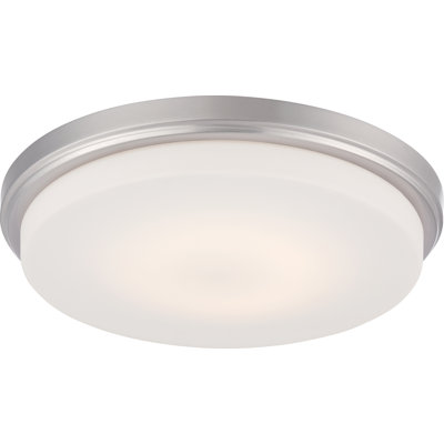 Eulah Glass LED Flush Mount