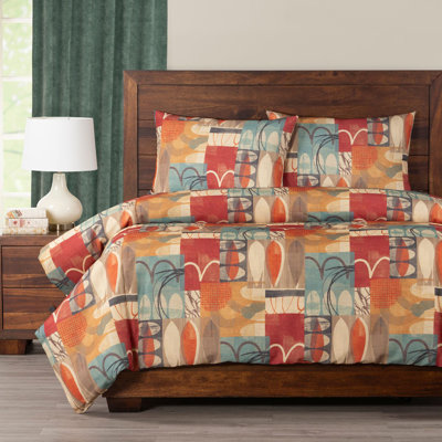 Hang Loose Geometric Print Duvet Cover Set