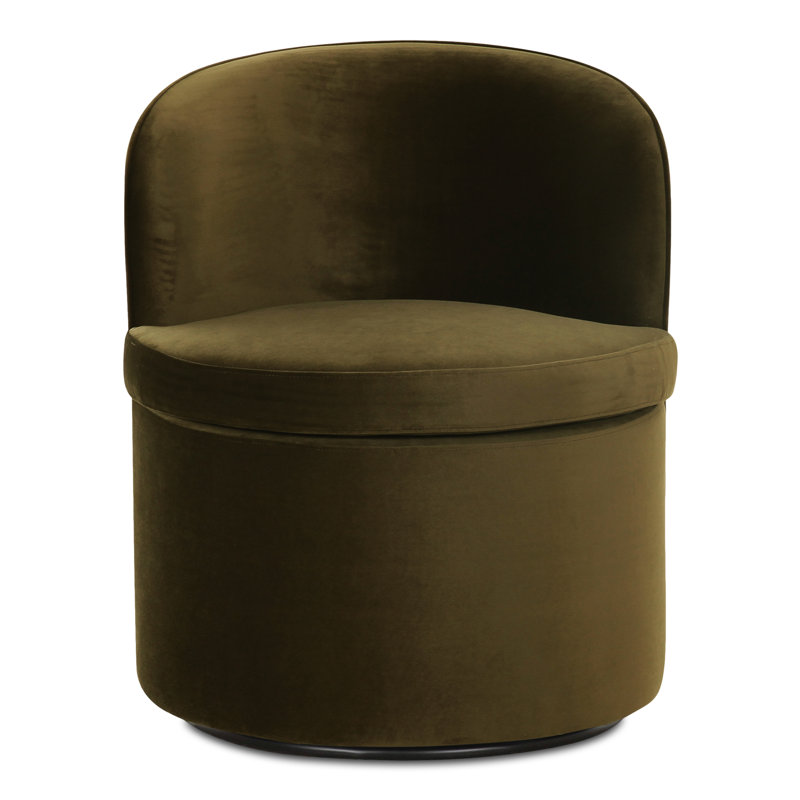 Dane Swivel Dining Chair Oatmeal, Green